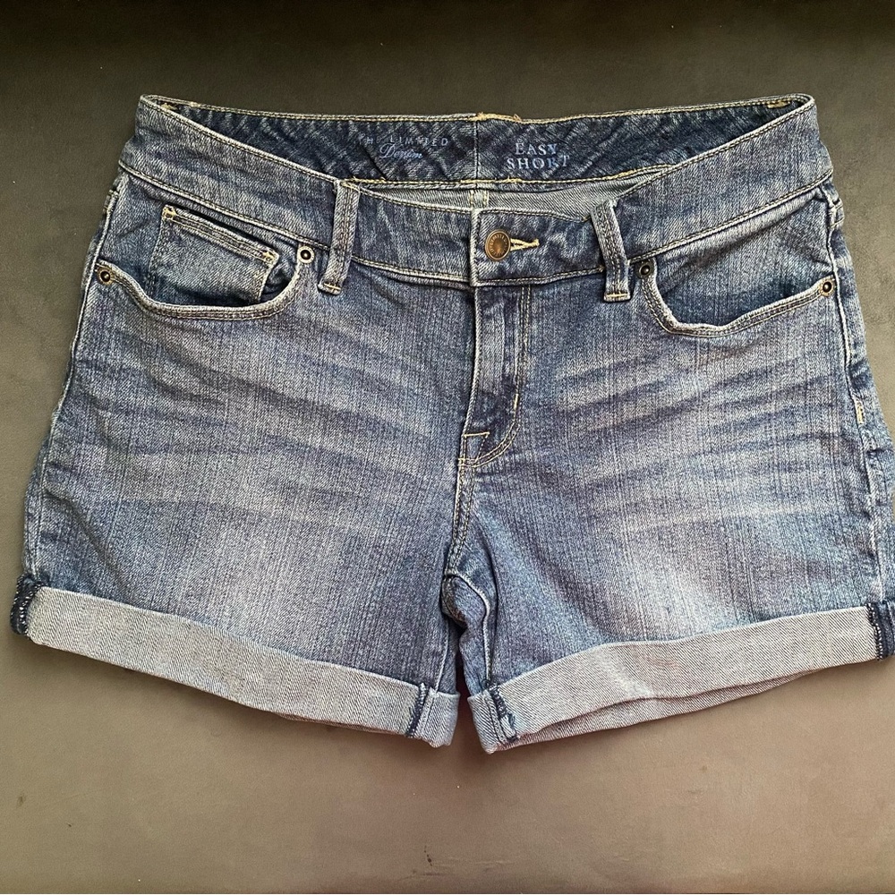 The Limited Denim Easy Short 6
